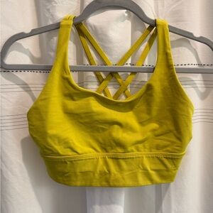 Lululemon Energy Longline  Women’s Strappy Sports Bra - Sz 6